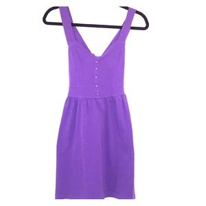 Lush Sleeveless Racerback Dress - Purple - Juniors Size Medium